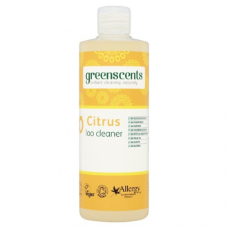 SLEVA 60% EXP. 2/22 Greenscents WC čistič citrus BIO 500ml