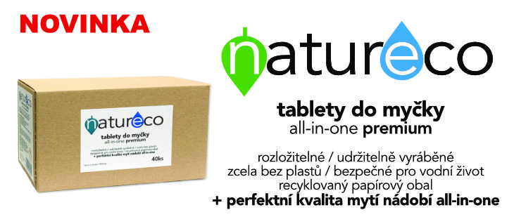 BioDrogerie.cz - NaturEco tablety do myčky