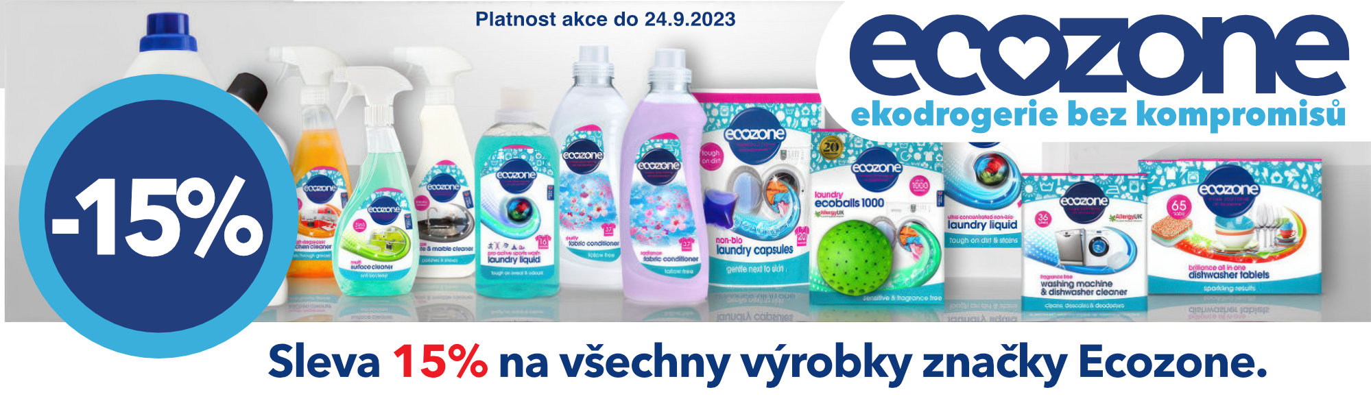 Sleva 15% na vše od Ecozone - BioDrogerie.cz